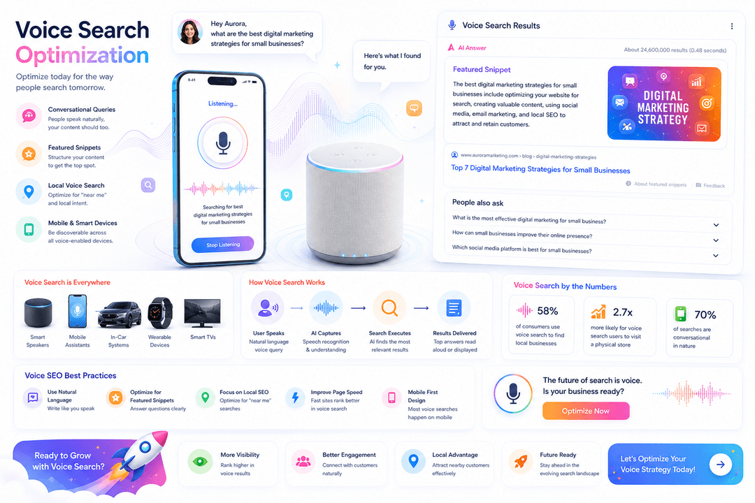 Voice Search Optimization Strategy 2026